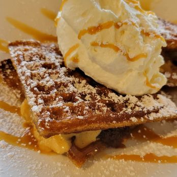 Early Bird - Waffle Special - Pumpkin Cheesecake - New American Near Me - Fullerton, California Early Bird - Waffle Special - Pumpkin Cheesecake - New American Near Me - Fullerton, California