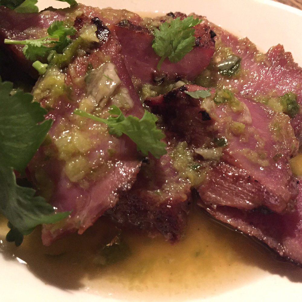 Som Saa - Pork neck (mu yanng) - Thai Near Me - London, XGL
