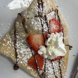 Strawberry Nutella Crepe