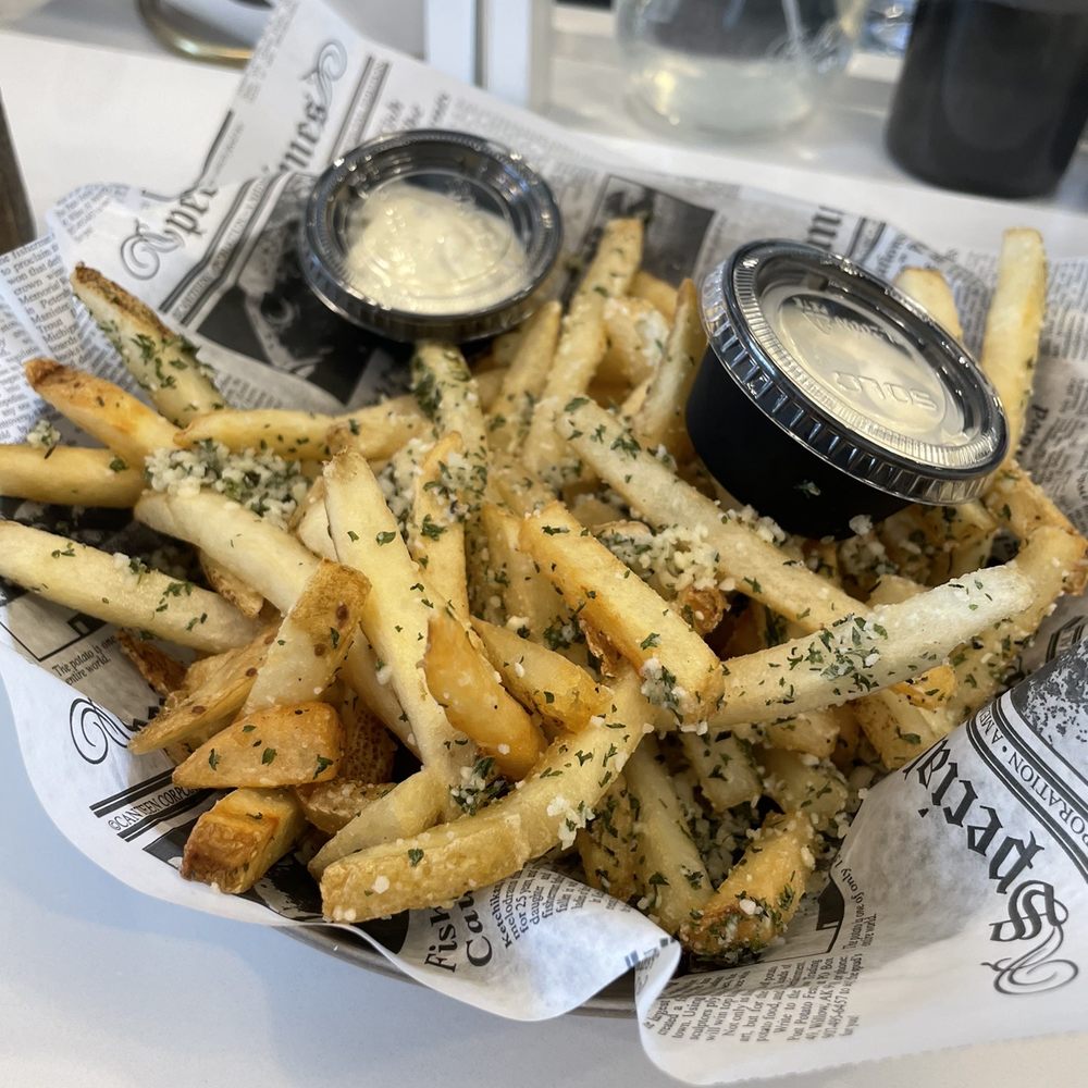 Artisan Eatery - parmesan truffle fries with garlic herb aioli - New American Near Me - Fort Myers, Florida