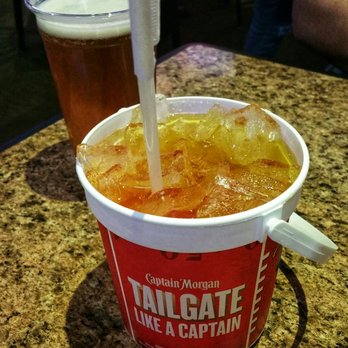 Brickers Pub - Captain Morgan in a bucket cup ($7) - Pubs Near Me - Brownsburg, Indiana