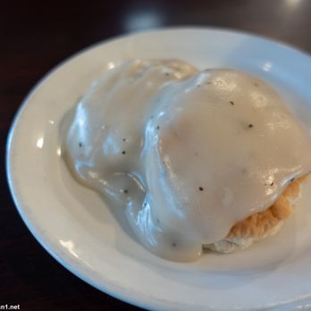 Scotts Diner - Biscuit and gravy. Not remarkable. - Diners Near Me - Merced, California