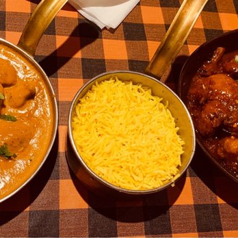 Nirmanz Food Boutique - L-R: Chicken Chetinad, Gobi Manchurian - Indian Near Me - Richmond, Texas