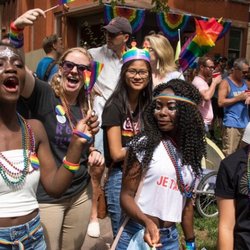 Clint Small Middle School - At circles, my daughter put her rainbow headband on her and as you can tell, she's not happy