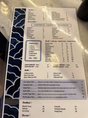 Menu photo 2 Ato Hand Roll Bar Fullerton, CA