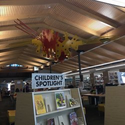 Tippecanoe Library - Beautiful metal sculpture -view from kids area