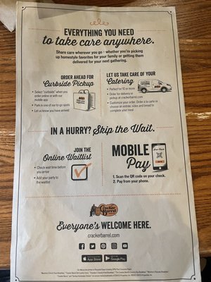 Menu photo 1 Cracker Barrel Old Country Store Arlington, TX Menu photo 1 Cracker Barrel Old Country Store Arlington, TX