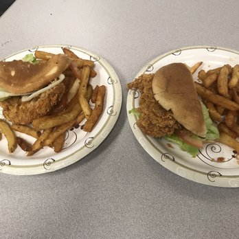 Fresh Tray - One fry and one sandwich fed two people. #1 on menu - Chicken Shop Near Me - Concord, California Fresh Tray - One fry and one sandwich fed two people. #1 on menu - Chicken Shop Near Me - Concord, California