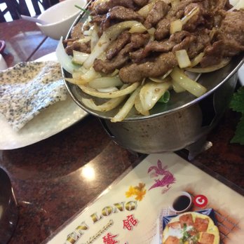 Thien Long - Thit Bo Xao Hanh Huong Cuon Banh Triang (Beef onions, salad, and rice paper) - Vietnamese Near Me - San Jose, California Thien Long - Thit Bo Xao Hanh Huong Cuon Banh Triang (Beef onions, salad, and rice paper) - Vietnamese Near Me - San Jose, California