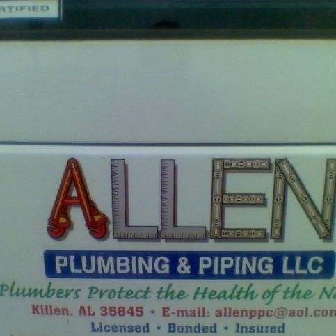 Slide of Allen Plumbing & Piping