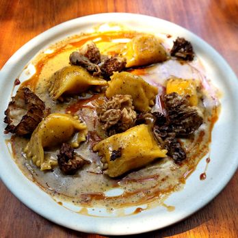 Botánico - Agnolotti Pasta w/ Morel Mushrooms....amazing. - Mexican Near Me - México, D.F., DIF Botánico - Agnolotti Pasta w/ Morel Mushrooms....amazing. - Mexican Near Me - México, D.F., DIF