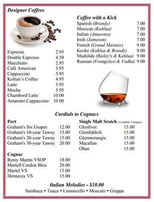 Menu photo 5 Vaso Azzurro Ristorante Mountain View, CA Menu photo 5 Vaso Azzurro Ristorante Mountain View, CA