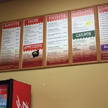 Rudy's Burritos - New prices on the menu - Mexican Near Me - Mesa, Arizona Rudy's Burritos - New prices on the menu - Mexican Near Me - Mesa, Arizona