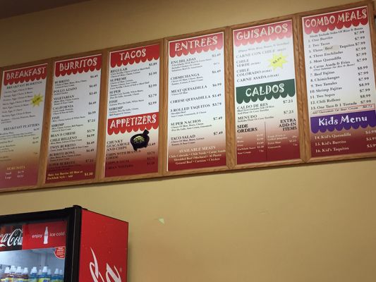 Menu photo 3 Rudy's Burritos Mesa, AZ