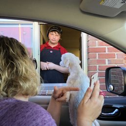 Drive thru window