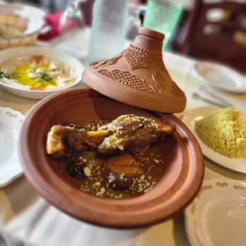 Oasis Restaurant - Tagine of Lamb and Vegetables - Mediterranean Near Me - Cranford, New Jersey