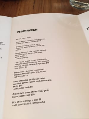 Menu photo 7 Archie's All Day Fitzroy, VIC Menu photo 7 Archie's All Day Fitzroy, VIC