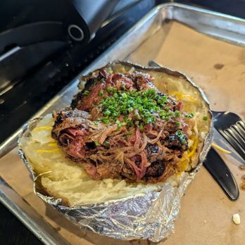 Killen's Barbecue - Loaded baked potato - Barbeque Near Me - Pearland, Texas Killen's Barbecue - Loaded baked potato - Barbeque Near Me - Pearland, Texas