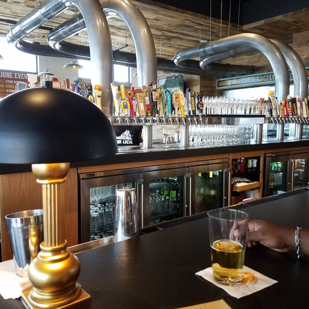 Grain - Bar area - Beer Gardens Near Me - Norfolk, Virginia Grain - Bar area - Beer Gardens Near Me - Norfolk, Virginia