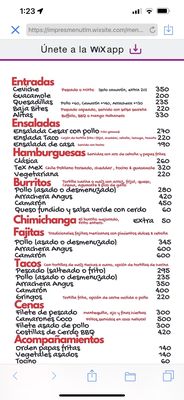 Menu photo 2 Mateo's Tulum, ROO
