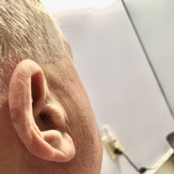 Cost Cutters - Showing length of hair and I trimmed ear