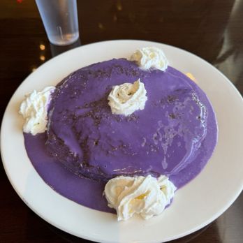 Asian Sizzling Grill - Ube pancakes - Filipino Near Me - Renton, Washington