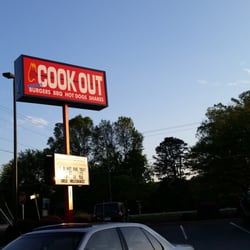 Cook Out - Quick stop in South Carolina