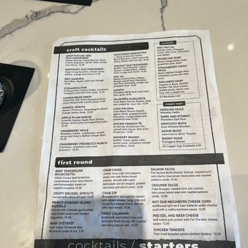 drafthouse - Menu drinks - Gastropubs Near Me - Janesville, Wisconsin