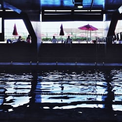 Minas Tênis Clube II - As piscinas cobertas