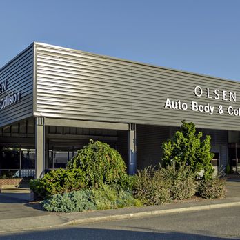 Olsen Auto Body & Collision - The view of our building from Humboldt Street! - Body Shops Near Me - Bellingham, Washington Olsen Auto Body & Collision - The view of our building from Humboldt Street! - Body Shops Near Me - Bellingham, Washington