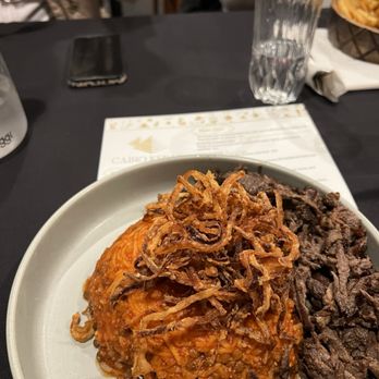 Cairo Kebab - Koshary with beef - Middle Eastern Near Me - Chicago, Illinois