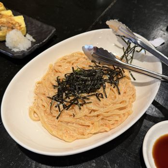Tanto Japanese Restaurant - Mentaiko pasta - Tapas/Small Plates Near Me - Sunnyvale, California Tanto Japanese Restaurant - Mentaiko pasta - Tapas/Small Plates Near Me - Sunnyvale, California