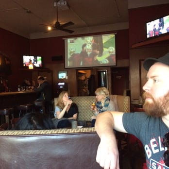Fireside Bar - Watching the stressful end to the 49ers game - Cocktail Bars Near Me - San Francisco, California