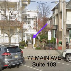 Coomber Ross A DC - Heading East, on your Left, immediately after New York Ave. Park for free on Main Ave in Ocean Grove.