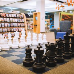 Laramie County Library - Giant Chess!
