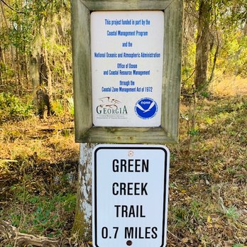 Green Creek Trail - Trail head from Hwy 144 - Hiking Near Me - Richmond Hill, Georgia Green Creek Trail - Trail head from Hwy 144 - Hiking Near Me - Richmond Hill, Georgia