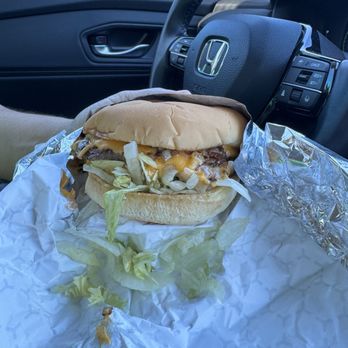 Buns Of Glory - Double cheeseburger, grilled onions were delicious - Food Trucks Near Me - Olympia, Washington