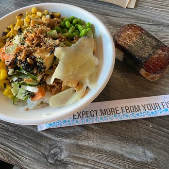 Just Poké Renton Landing - Make Build Your Own Regular Bowl (vegetarian) - Poke Near Me - Renton, Washington Just Poké Renton Landing - Make Build Your Own Regular Bowl (vegetarian) - Poke Near Me - Renton, Washington