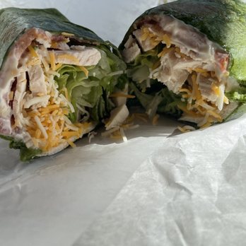 SALT 2.0 - Chicken Club Wrap in spinach wrap - Wraps Near Me - Brookfield, Connecticut SALT 2.0 - Chicken Club Wrap in spinach wrap - Wraps Near Me - Brookfield, Connecticut