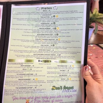 The Guilt Free Glutton - Menu3 - New American Near Me - Las Vegas, Nevada