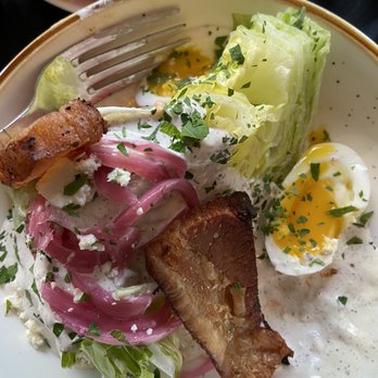 Losanti - Wedge salad (I had removed the tomatoes) - Steakhouses Near Me - Cincinnati, Ohio