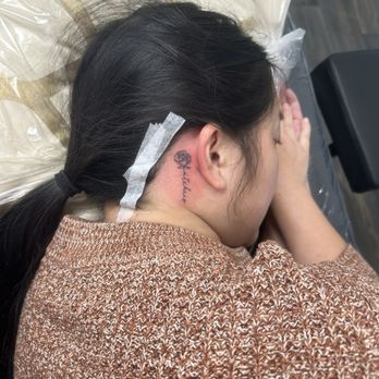 Kapwa Ink - Right after she finished - Tattoo Near Me - San Leandro, California