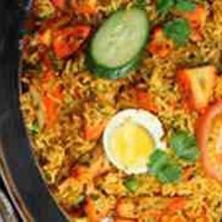 Jinnah Balti Restaurant - Jinnahs biryani dish, best in town.