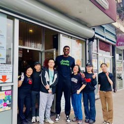 Pineapple King Bakery - Fremont - Foodie In Training Alert! Festus stop by for some treats and picture with PKB Staff!