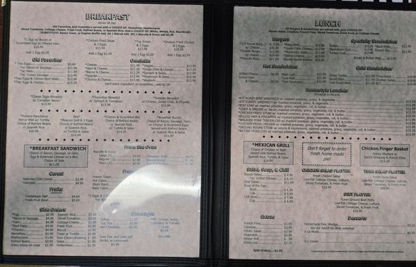 Menu photo 1 Bread & Butter Cafe Tucson, AZ Menu photo 1 Bread & Butter Cafe Tucson, AZ