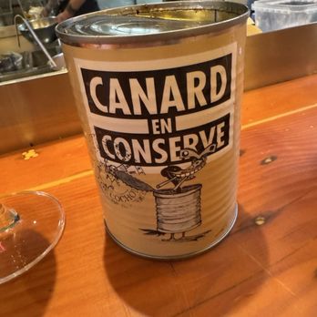 Au Pied de Cochon - Duck in a can! - Canadian (New) Near Me - Montreal, Quebec Au Pied de Cochon - Duck in a can! - Canadian (New) Near Me - Montreal, Quebec