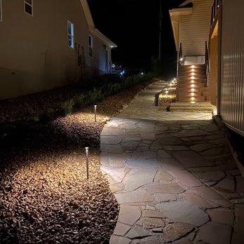 Upper Cumberland Window Cleaning - Our landscape lighting on a previous dark pathway - Window Washing Near Me Upper Cumberland Window Cleaning - Our landscape lighting on a previous dark pathway - Window Washing Near Me