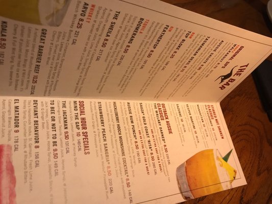 Menu photo 7 Outback Steakhouse Tempe, AZ