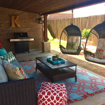 Clients First Landscape Solutions - Kreiling Backyard Project-Gorgeous Cedar Patio Cover with Hanging Chairs - Landscaping Near Me - Rockwall, Texas Clients First Landscape Solutions - Kreiling Backyard Project-Gorgeous Cedar Patio Cover with Hanging Chairs - Landscaping Near Me - Rockwall, Texas