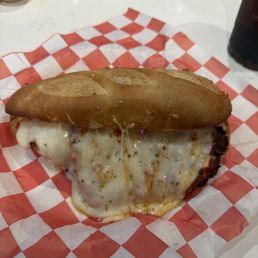 Chicken parm hero